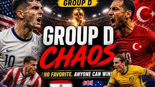 Group D Is Absolute CHAOS! World Cup 2026 Predictions Explained #worldcup2026 