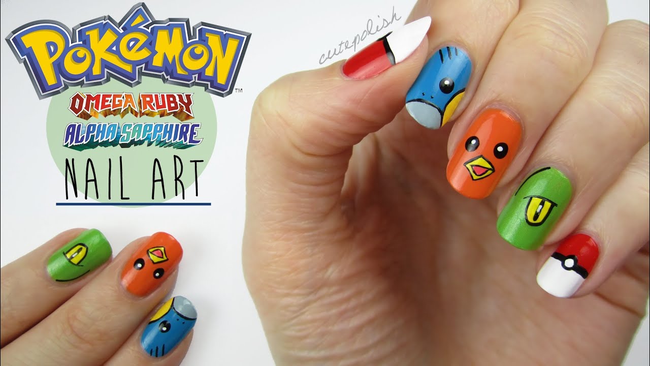 to escape or avoid Pokemon Omega Ruby & Alpha Sapphire Nails!