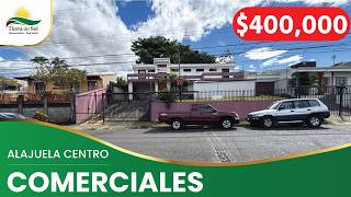 2 propiedades comerciales a la venta en Alajuela centro