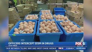 Officers Intercept 15M In Drugs