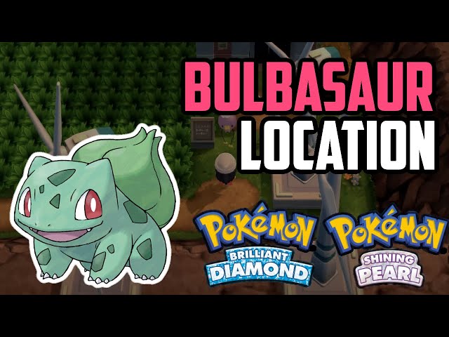 Shiny Bulbasaur/ Pokémon Brilliant Diamond and Shining Pearl