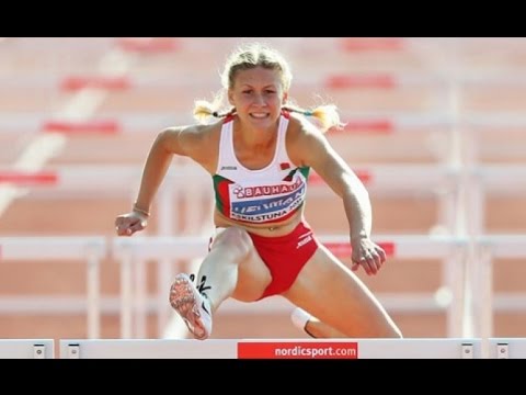 Эльвира Герман в беге на 100 метров с барьерами установила рекорд Беларуси