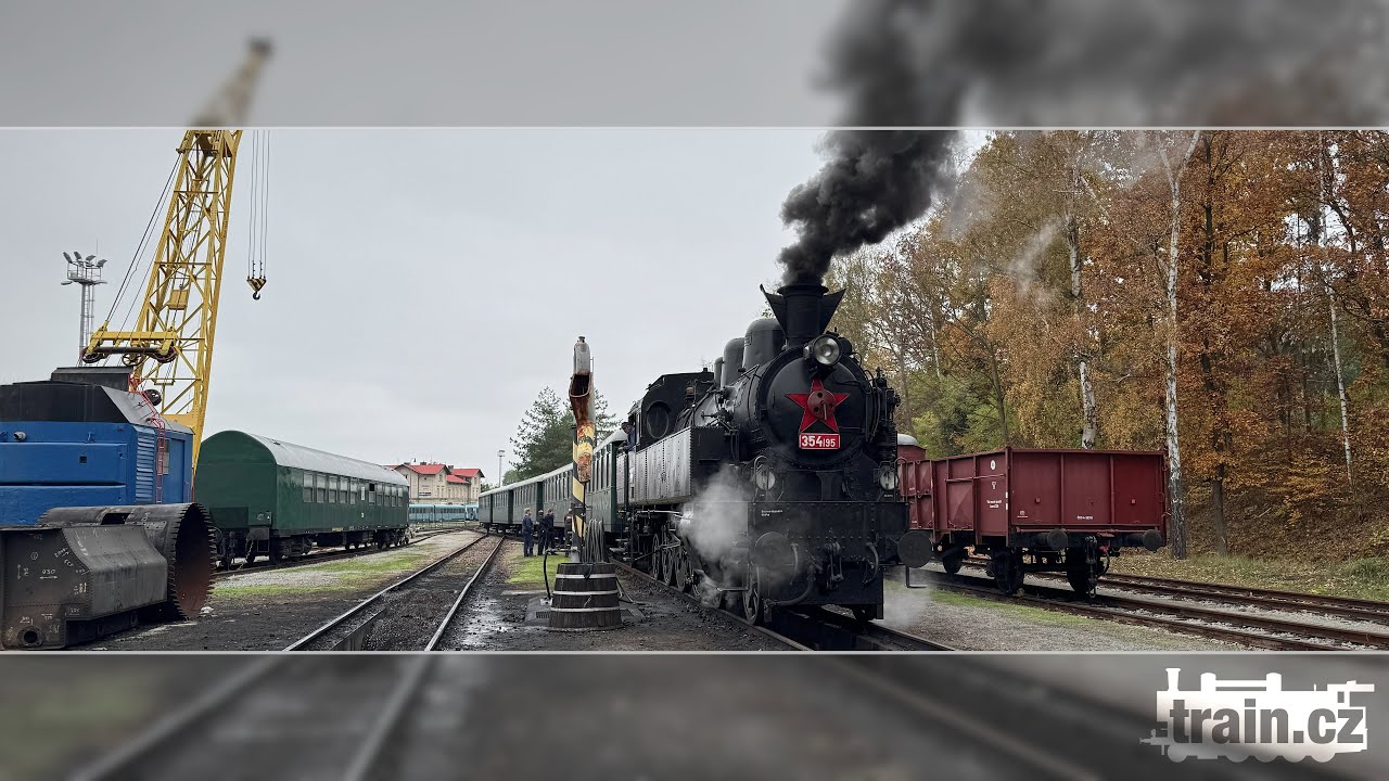 Poslední parní víkend v Lužné, 27.10.2024