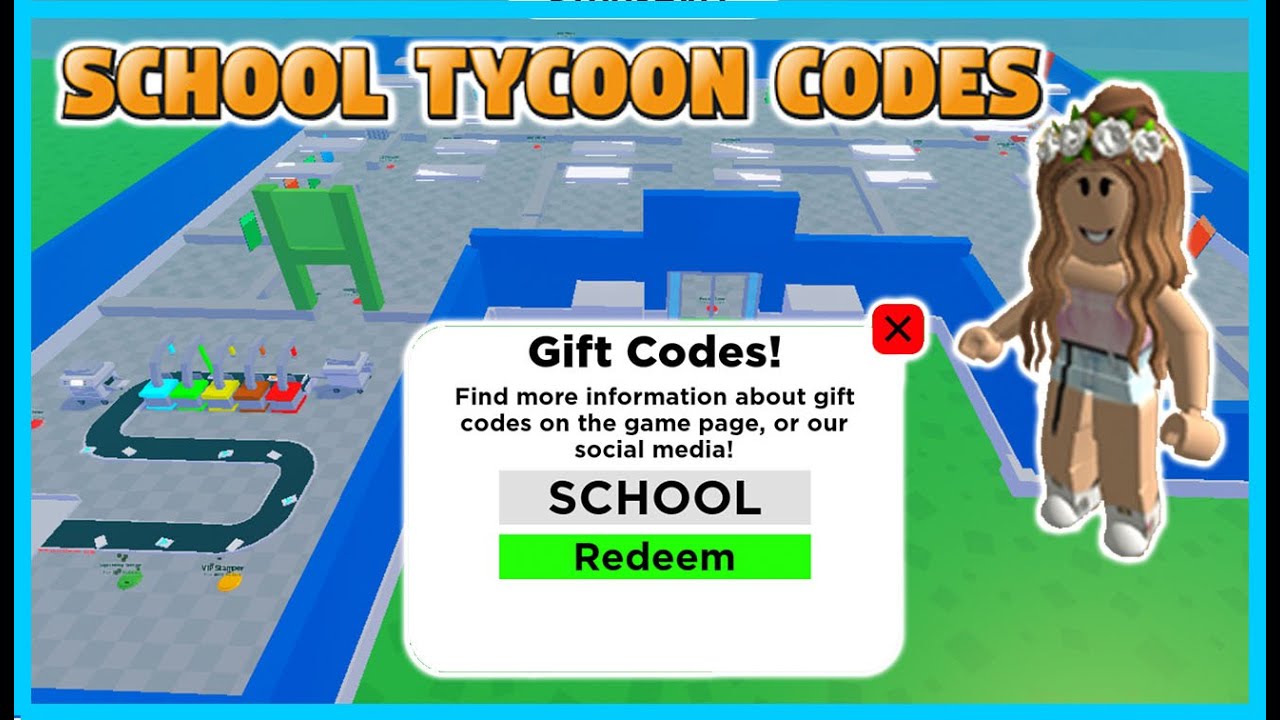 all-working-school-tycoon-codes-august-2020-youtube