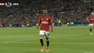 Amad Diallo Goal vs Newcastle, Manchester United vs Newcastle (2-1) All Goals and Extended Highlight