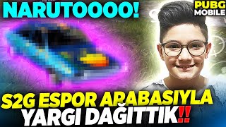 S2G Espor Arabasiyla Yargi Dağittik Naruto Çok Büyük Hata Yapti Deli̇rdi̇m - Pubg Mobile