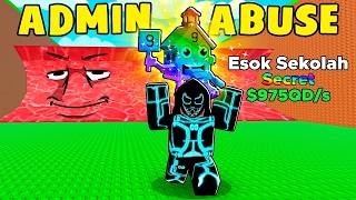 Escape Tsunami For Brainrots Admin Abuse Is Insane