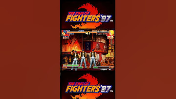 The Kof 97 Clark Vs Blue Mary #multiplayer #kof #fightinggames