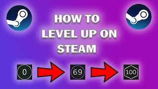How To Level Up On Steam For Free In Minutes! (Quick, Cheap and Easy)