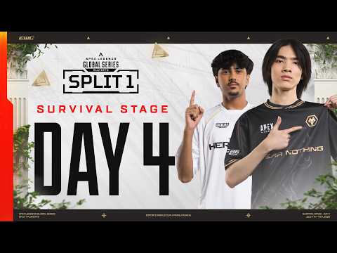 ALGS Year 6 Split 1 Playoffs @ EWC | Survival Stage - Day 4 | Apex Legends