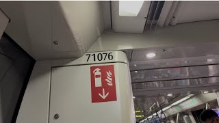 Alstom Metropolis C751C (7075/7076) from (NE12) Serangoon➡️Sengkang (NE16)