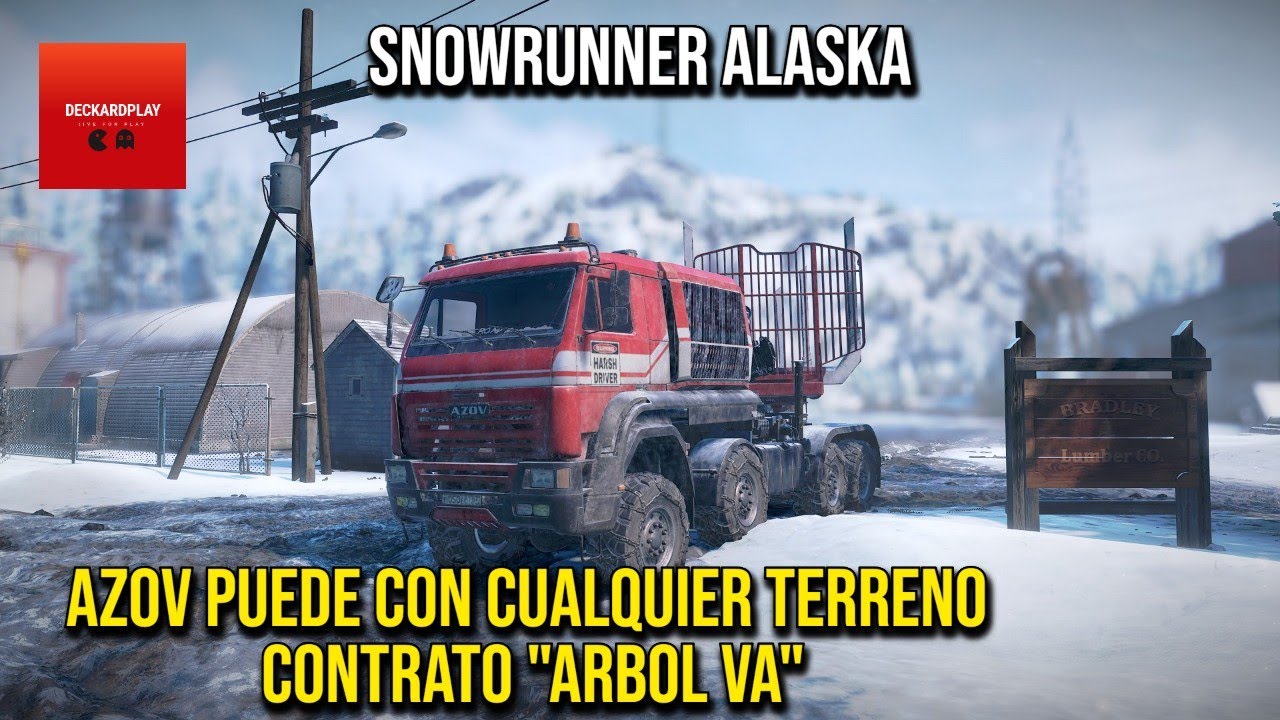 SNOWRUNNER - Contrato "Arbol VA" - Season 2 Alaska