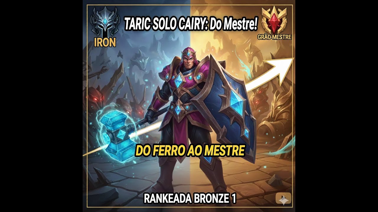 TARIC💎: A Saga de um Esforçado saindo do Ferro! (Rumo ao Mestre)  .part3