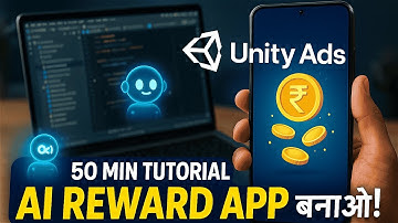 Maak een AI-beloningsapp in 50 minuten | Unity Ads Hindi-zelfstudie
