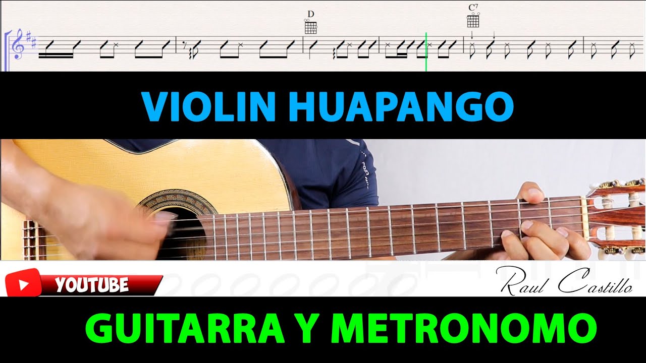 Скрипка, хуапанг, гитара и метроном