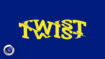 Create Twist Text Animation In Cinema 4D