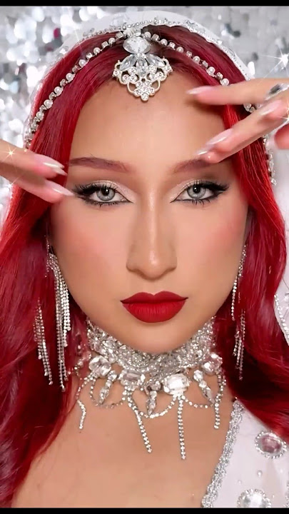 Ashoka Makeup 👰😱💄 #shorts #trending #makeup #tiktok #viral #eyes #ashok #ashoka #fashion #bts #hair