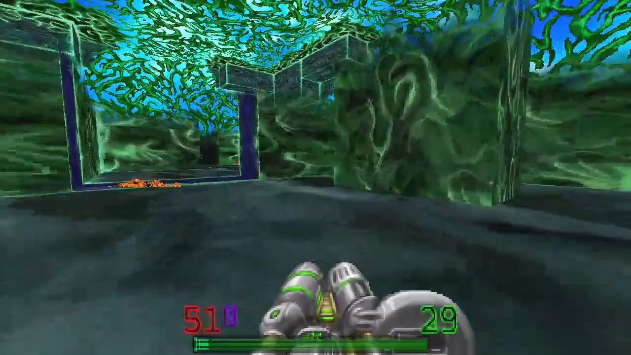 Enigmatic Worlds - Green world [UZDoom / LZDoom game] - YouTube