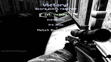 MY FIRST OUT OF MAP PC SHOT ON MW3 (PC)