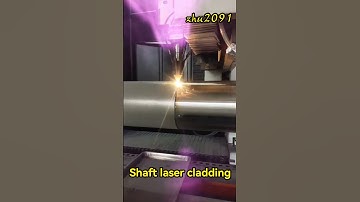 Shaft laser cladding equipment5月3日 #laser #lasercladding #lasercladdingmachine