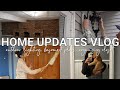 Home updates vlog  outdoor lighting basement plans organizing closet