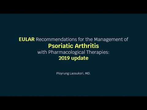EULAR 2019 psoriatic arthritis guideline