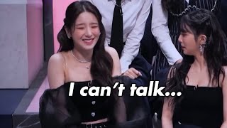 Heejin just too shy to talk to ViViz