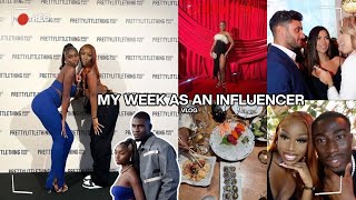 VLOG: TRYING TO LAST A WEEK AS AN INFLUENCER (chaotic) EVENTS | BRUNCH DATES AND FESTIVALS | JM