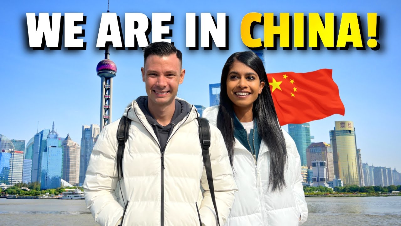 Our First Time In CHINA! First Day In SHANGHAI 上海 🇨🇳