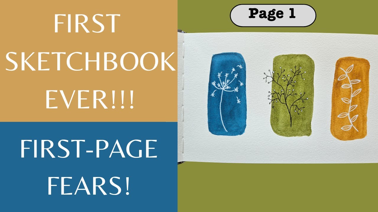 How to Start a Sketchbook | Beginner Tutorial - YouTube