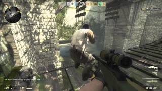 Sick CS:GO Noscope while Flashed! :D