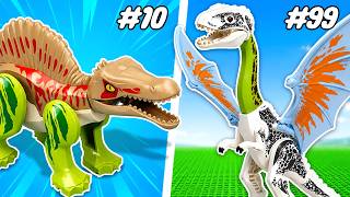 I Mixed LEGO Dinosaurs to Create Wild Hybrid Creatures | RM Bricks Channel