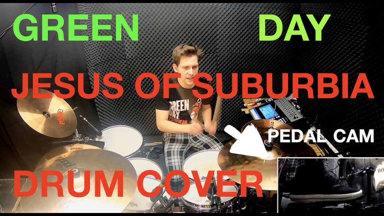 Jesus Of Suburbia - Drum Cover - Green Day | [Pedal Cam]