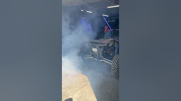 2018 Polaris XP4T one wheel burnout 😎🤘🏽 @flash22h  #xp4t #limolife #burnout #fyp