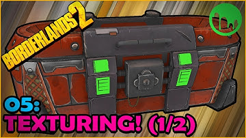 Borderlands Loot Chest: Hand Painting in 3d Coat! (Part 1) [05]