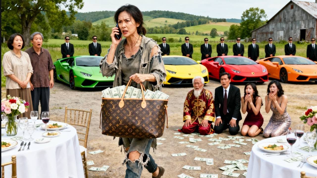 首富低调回乡，竟见父母被亲戚欺辱，骂她“没出息的穷鬼”。她一个电话调来十辆豪车，全县领导亲迎。方才嚣张的亲戚，当场吓瘫在地！