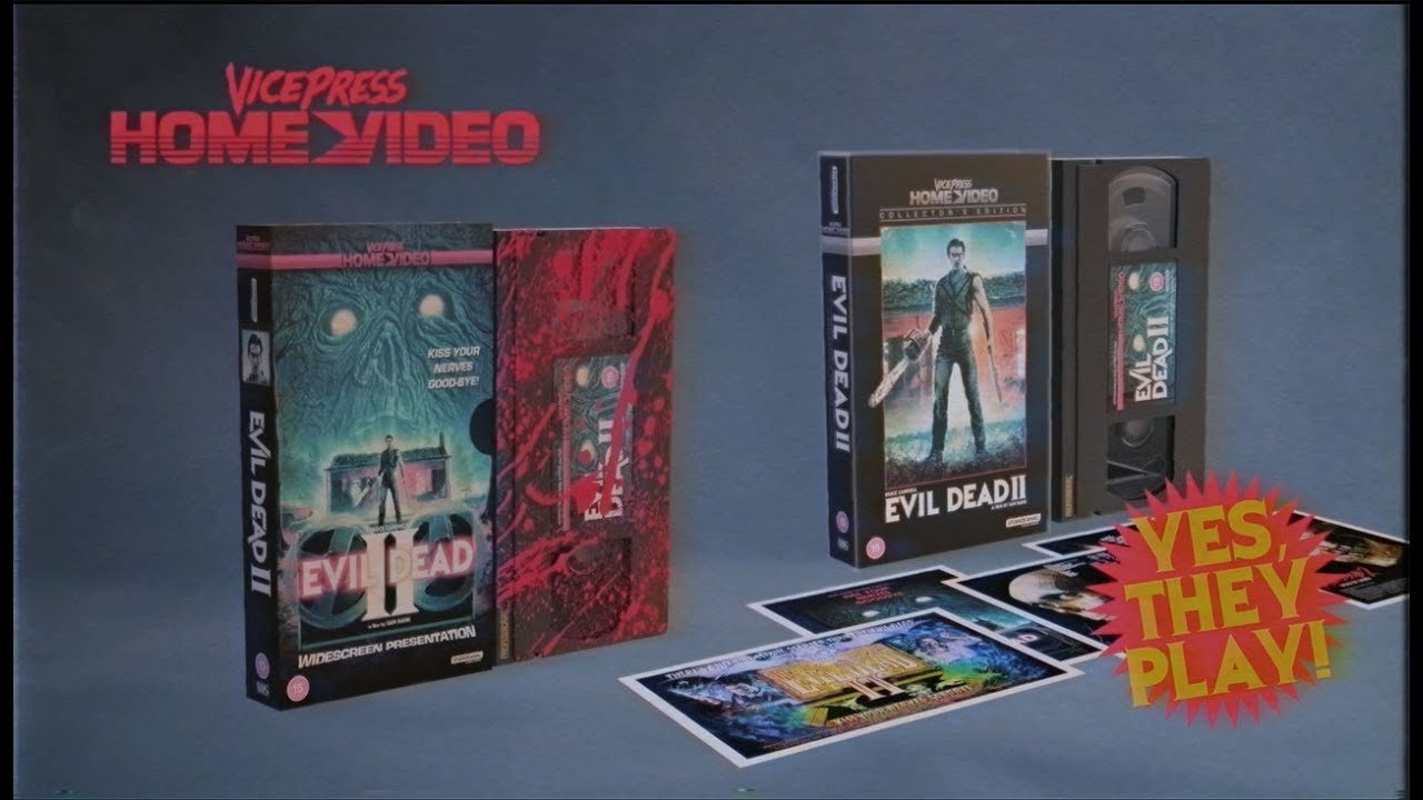 Evil Dead 2' Rises From the Grave With Groovy New VHS Release