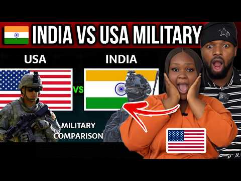 Foreign REACT TO INDIA VS USA MILITARY COMPARISON