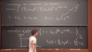 Many-Body Quantum Chaos III - Douglas Stanford