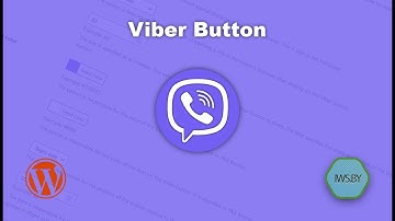 Plugin Viber Button for WordPress from IWS.BY