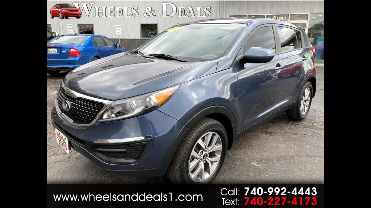 2016 Kia Sportage LX With a 2.4L 4 Cylinder Engine - YouTube