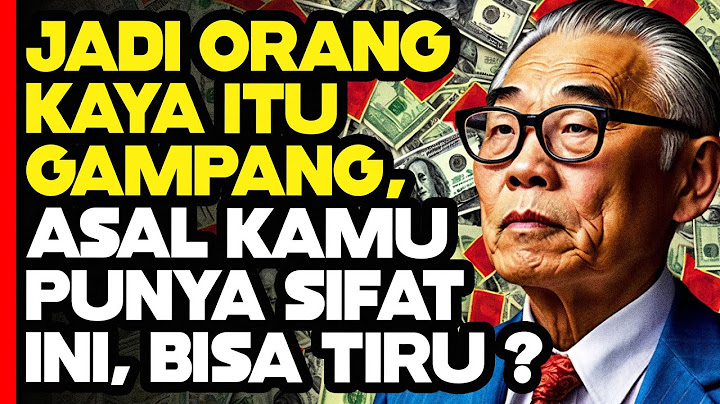 92% Orang Miskin Gak Bisa Tiru Ini! Rahasia Sukses Finansial