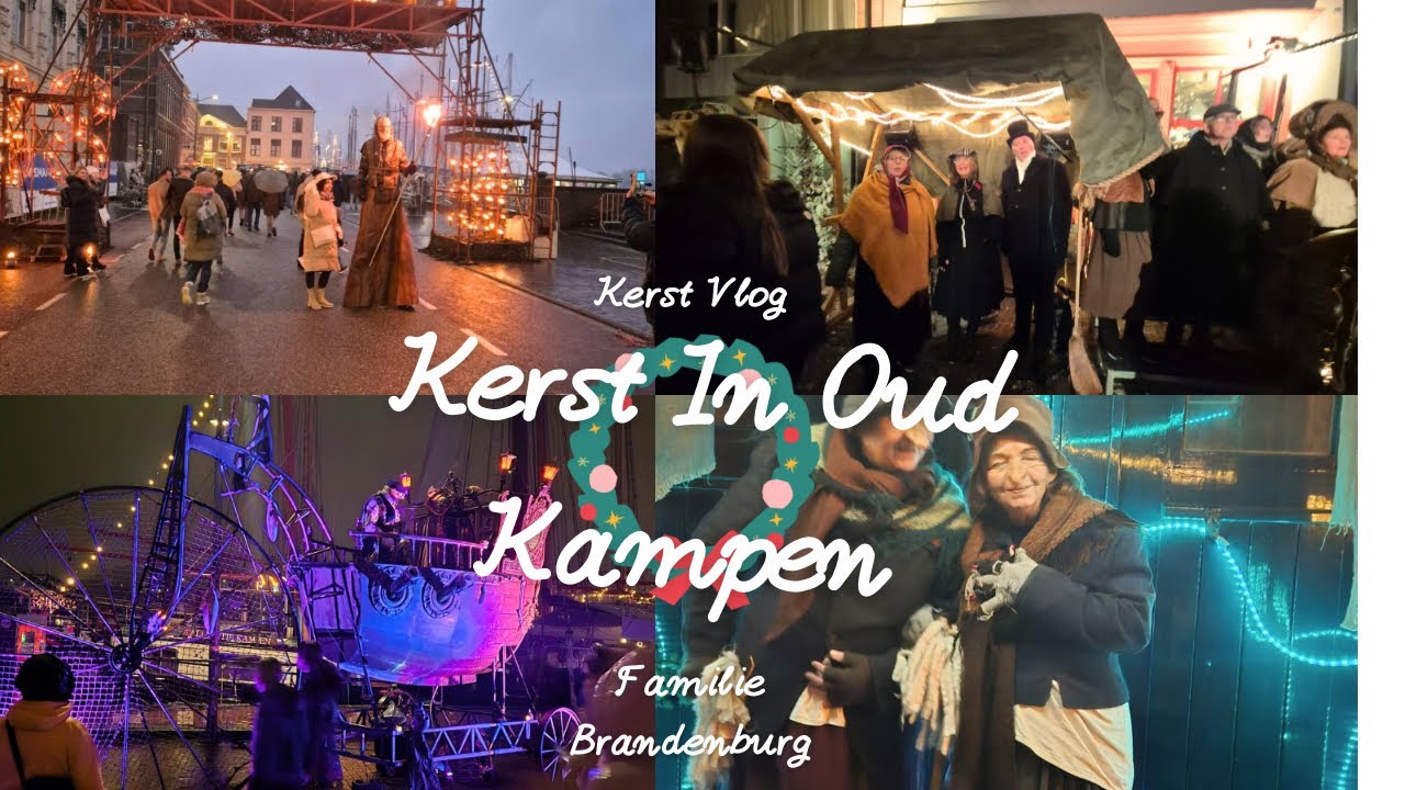 KERST IN OUD KAMPEN 2024. #kerst #kerstinoudkampen #kampen #christmas #