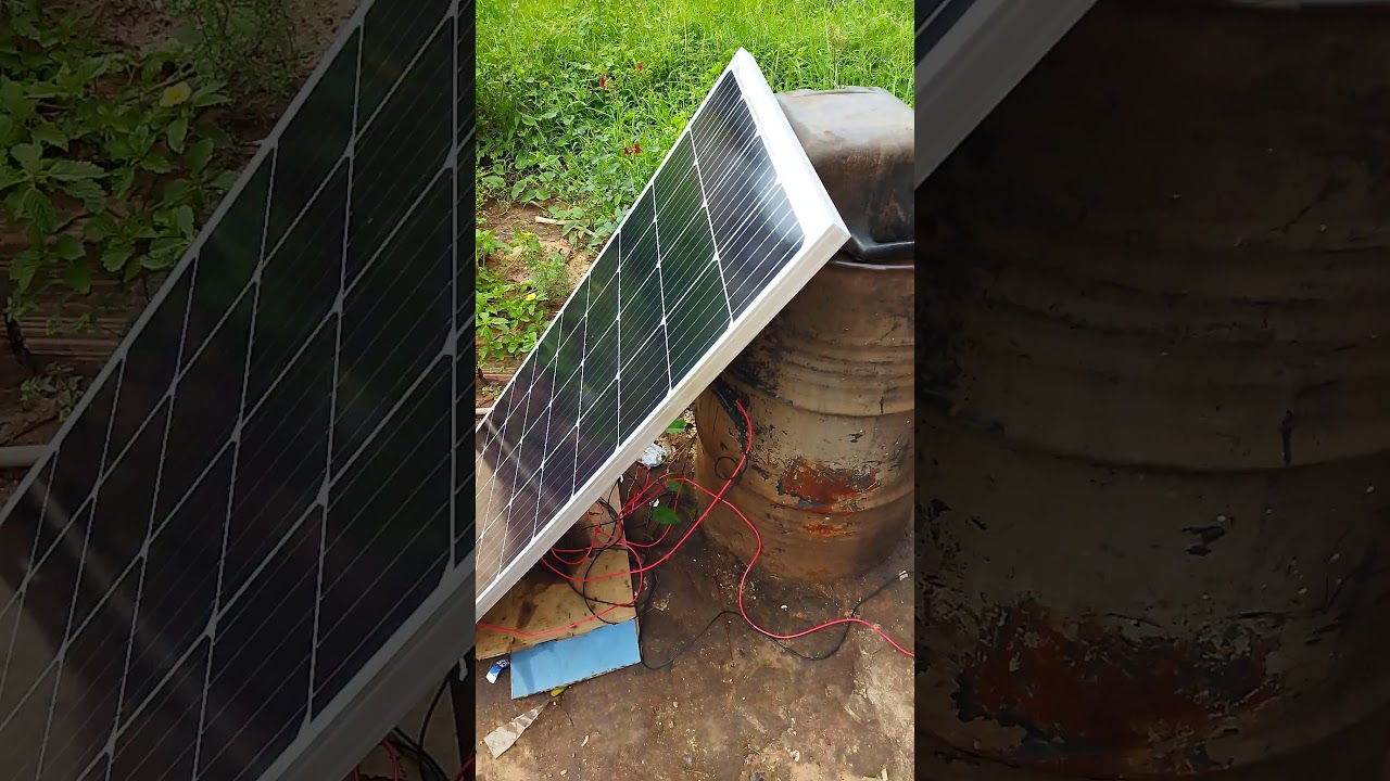 sistema solar offgride 12volts simples e barato .
