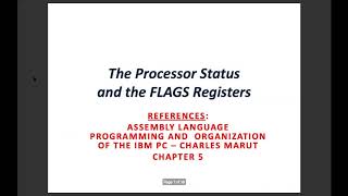 Flag Register and Instructions of 8086 - Microprocessor Class - Online Class for JnU - (Bangla)