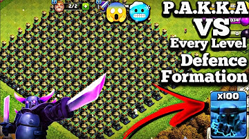 Pekka & Super Pekka VS Hidden Tesla & Experiment On Clash Of Clans Video