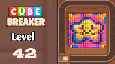 Color Cube Breaker Level 42 Solution Walkthrough 