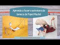 Aprenda a fazer a estrutura da boneca de papel machê - passo a passo completo!