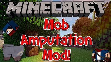 Minecraft 1.7.10 Mod - The Mob Amputation Mod | PIXEL GORE!