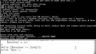 Perl Tutorials -Part 80- The script complete